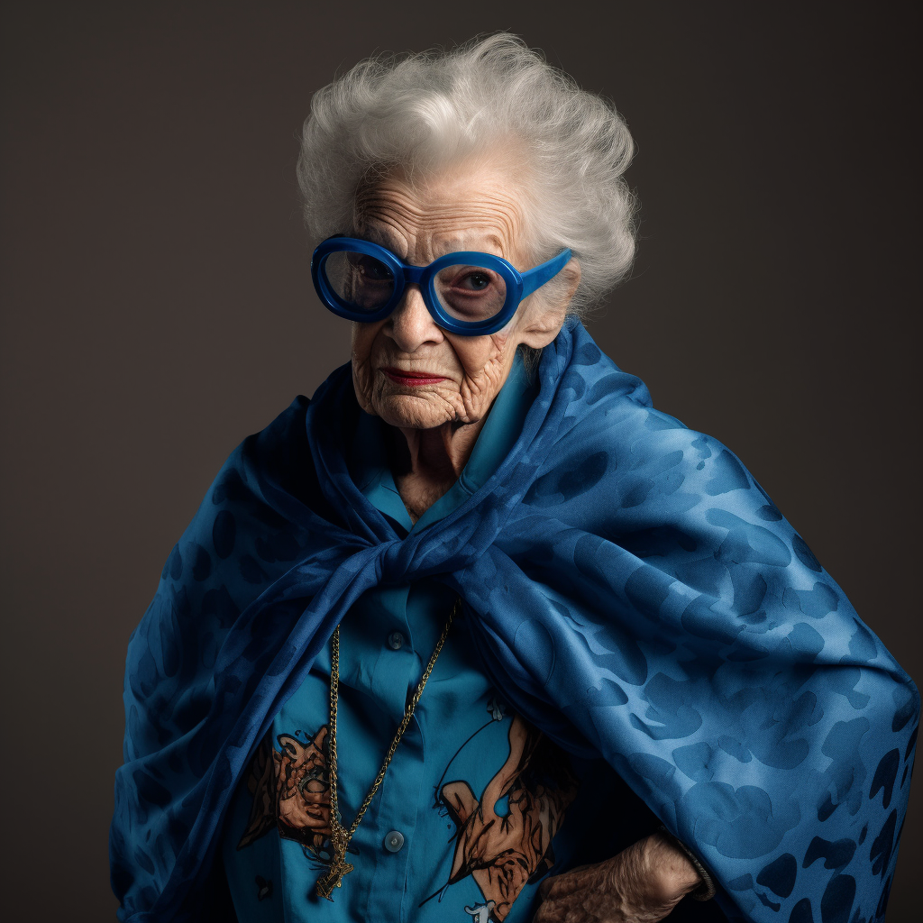 Gazacalifornia_an_elderly_woman_wearing_a_blue_superhero_costum_0cab52be-e9c1-45dc-b1d1-3d04a3cb19b4